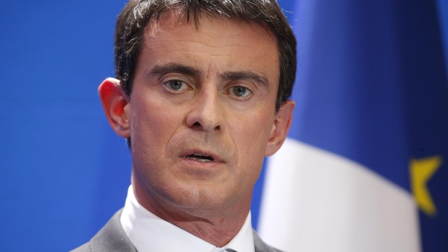 Di tengah menurunnya popularitas sayap kiri di Perancis, Perdana Menteri Manuel Valls menyatakan akan maju sebagai presiden dalam pemilu yang akan datang.