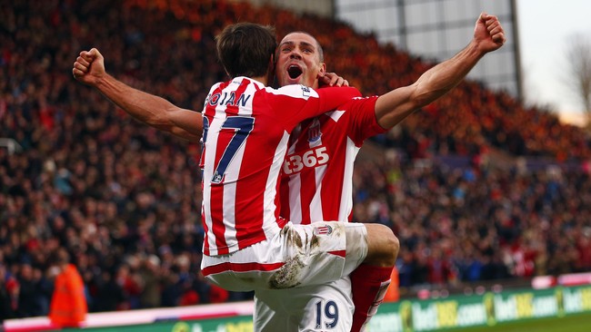 Manajer Stoke City, Mark Hughes, memuji pemainnya yang mencetak gol indah pada pertandingan melawan Arsenal, Bojan Krkic.