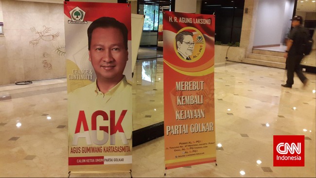 Ada tiga calon ketua umum yang terdaftar bakal bertarung di Munas Golkar tandingan: Agung Laksono, Priyo Budi Santoso, dan Agus Gumiwang Kartasasmita.