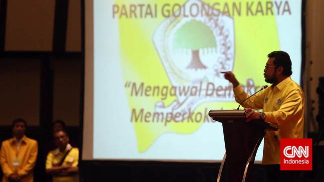 Munas IX Partai Golkar versi Tim Penyelamat Partai Golkar yang digelar di Jakarta, menyinggung berbagai persoalan di internal partai beringin selama ini.