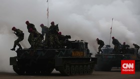 TNI Bantah Video Viral Tank Sekat Jalur Mudik: Itu Latihan