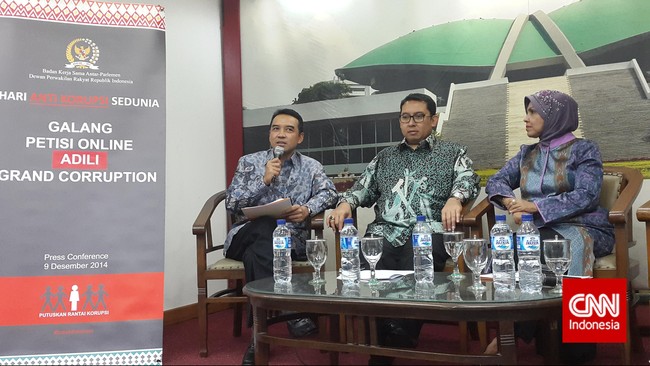 Sebagai bentuk dukungan DPR pada Hari Anti Korupsi DPR juga membentuk Gugus Tugas&nbsp;Anti Korupsi.