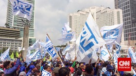 Kaum Buruh Serikat Pekerja Nasional Ajukan Lima Tuntutan