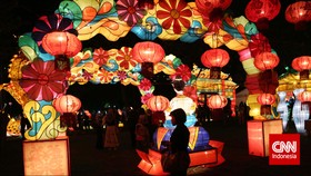 Kelap-kelip Festival Lampion Jakarta