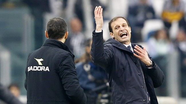Pelatih Juventus Massimo Allegri sempat dihukum satu pertandingan oleh FIGC. Setelah banding ia bebas dari hukuman, namun tetap harus&nbsp;menerima akibatnya.