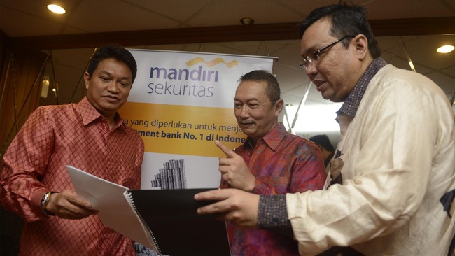 Menurut bos Mandiri Sekuritas Abipriyadi Riyanto, jika kondisi pasar tidak berubah terlalu signifikan maka diharapkan nilai IPO tersebut tetap terjaga.