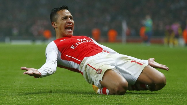 Kembali rasakan kalah setelah mencetak lima kemenangan berturut-turut, Arsenal bersiap turunkan Alexis Sanchez untuk menghadapi Leicester City, Selasa (10/2).