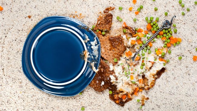 Saat datang ke sebuah restoran, sering kali ditemukan piring-piring dengan sisa makanan yang masih banyak.