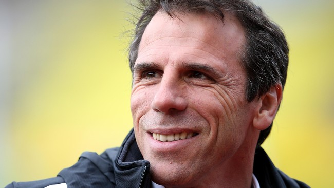 Hanya mampu meraih dua kemenangan dari 11 pertandingan mengasuh Cagliari, Gianfraco Zola dilepas dari posisinya sebagai pelatih Cagliari.