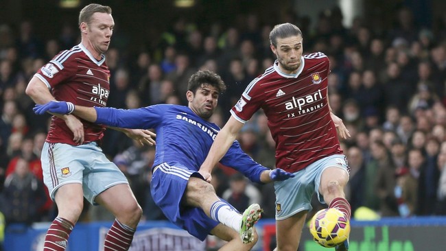 John Terry mencetak gol pertama Chelsea ke gawang West Ham United. Namun, kapten The Blues itu lebih menganggap penting gol yang dicetak Diego Costa.