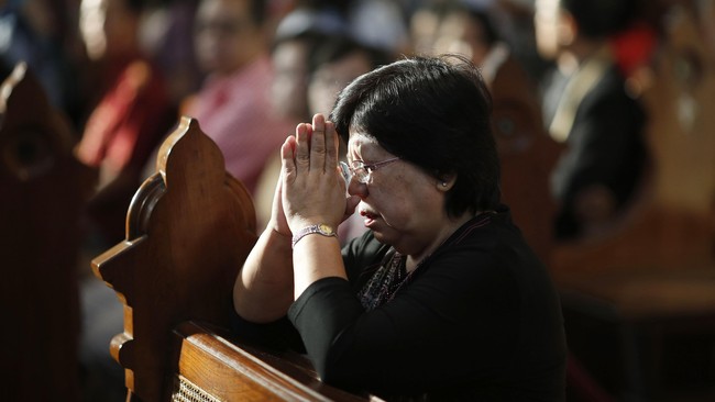 Uskup Ignatius Suharyo mengatakan, Allah yang diimami agama manapun tak ada yang membenarkan kekerasan ataupun pembunuhan.