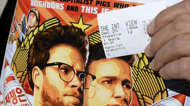 Akhirnya dirilis, film The Interview langsung laris manis, secara penjualan tiket bioksop maupun online. Korea Utara menyalahkan Presiden AS, Barack Obama.