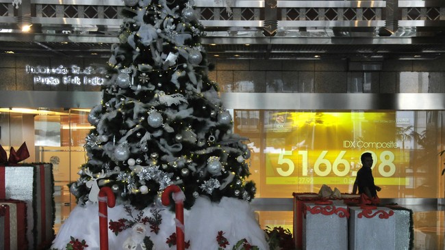 IHSG ditutup melemah 15,16 poin (0,3 persen) ke level 5.027, sementara rupiah menguat jadi Rp13.452 per dolar.