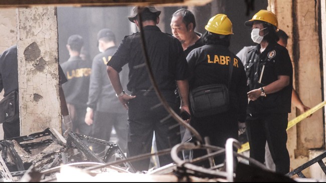 Polisi akan melakukan ola TKP kebakaran kilang minyak Balongan, Indramayu, untuk mengungkap penyebab insiden.