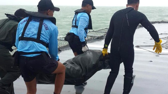 Hari ini ditemukan dua jenazah berjarak 500 nm dari Pangkalan Bun atau di luar area prioritas selama ini.