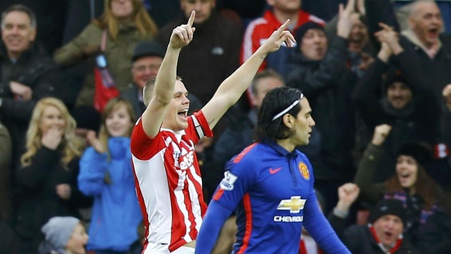 Bek sentral Manchester United John Evans mengakui timnya bermain di bawah standar saat bertandang ke kandang Stoke City, Kamis (1/1).