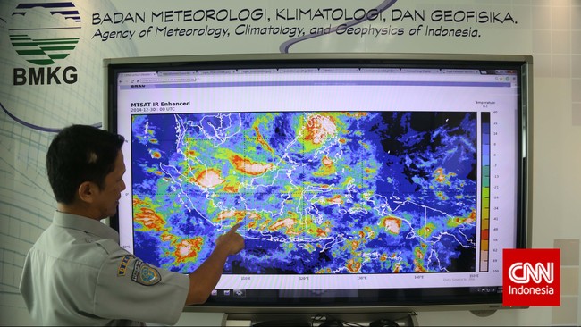 Kondisi tersebut diperkirakan berlangsung dari pukul 06.50 WIB hingga pukul 10.00 WIB.