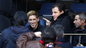 Torres Tonton Atletico Rayakan Kemenangan