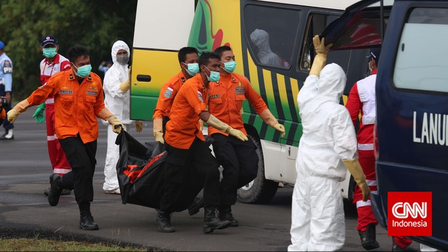 Dari 34 jenazah yang sudah diidentifikasi, sebanyak sembilan jenazah sudah dikembalikan ke pihak keluarga.