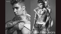 Justin bieber lara stone store calvin klein