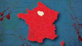 Memetakan Serangan dan Penangkapan di Paris