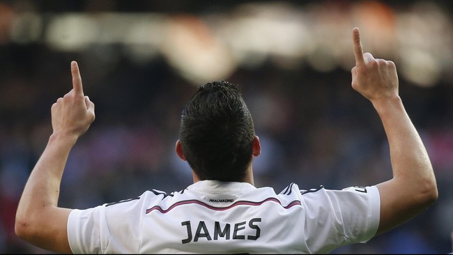 Janda mendiang Ferenc Puskas mendukung James Rodrigues untuk memenangkan penghargaan Puskas sebagai gol terbaik di tahun 2014.