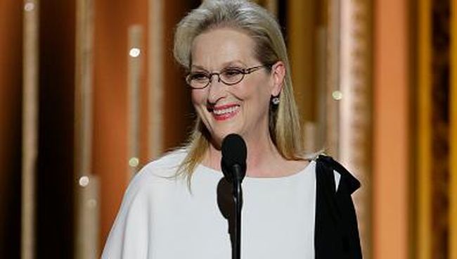 Meryl Streep berhasil diunggulkan melalui survei Twitter meskipun pemain The Devil Wears Prada tersebut tak memiliki akun Twitter.