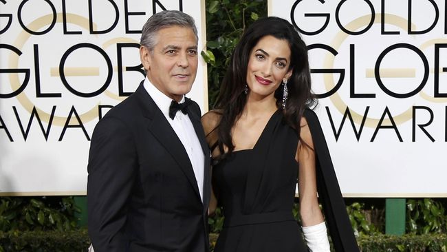 George Clooney ternyata pria yang berpikiran praktis, termasuk rela menggunakan tuxedo bekas dalam acara Golden Globe Awards 205.
