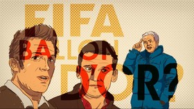 Infografis Ballon d'Or dalam Enam Komentar