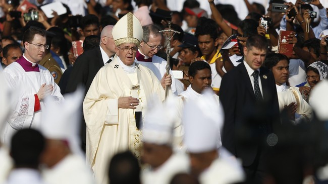 Joseph Vaz, misionaris asal India di abad 17, dianggap sebagai tauladan perdamaian dan rekonsiliasi setelah perang sipil di Sri Lanka berakhir.