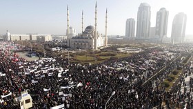 Protes Charlie Hebdo, Warga Chechnya Turun ke Jalan
