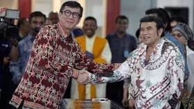 Didampingi Akurat dan Forsa, Rhoma Deklarasikan Partai Idaman