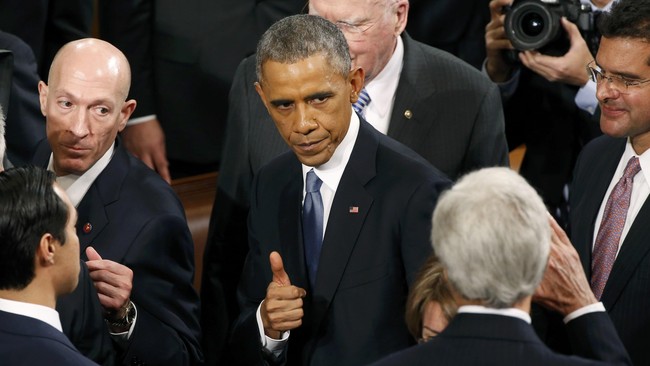 Clinton akan segera mengumumkan keikutsertaannya dalam pemilu presiden 2016. Menurut Obama, dia akan menjadi presiden AS yang hebat.