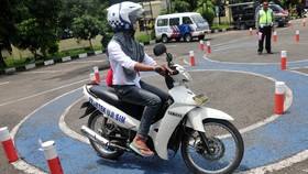Tak Usah Sampai Ngamuk, Ujian Praktik SIM C Boleh Bawa Motor Sendiri