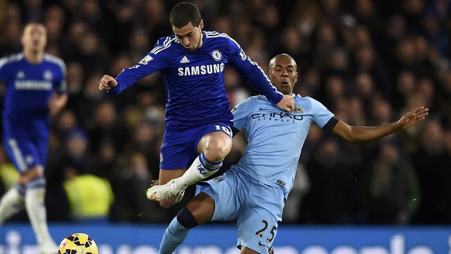 Chelsea dan Manchester City merupakan dua tim yang sama kuat. Lanjutan laga liga Inggris yang mempertemukan mereka, Chelsea dan ManCity.