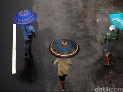 BMKG: Waspada Potensi Hujan di Jaksel dan Jaktim Malam Hari