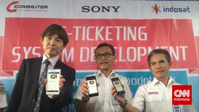 Inovatif, Tiket KRL Kini Berbentuk Gelang dan Ponsel