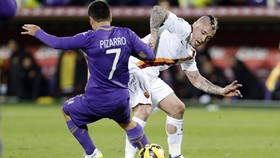Gawang AS Roma vs Fiorentina Aman di Babak Pertama