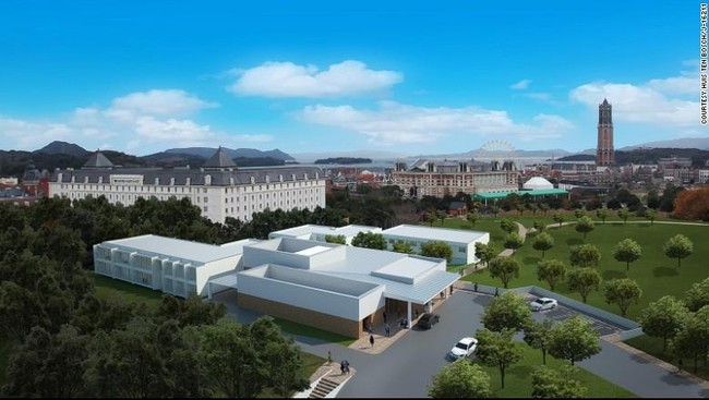 Henn-na Hotel di Nagasaki, Jepang, akan dibangun dengan teknologi tinggi yang mempekerjakan robot sebagai pelayan. Mereka juga pakai peralatan hemat energi.