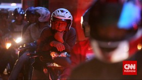 Pemudik Sepeda Motor Wajib Masuk Cek Poin