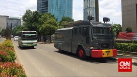Antisipasi Rusuh, Polda Siagakan Dua Water Canon di KPK