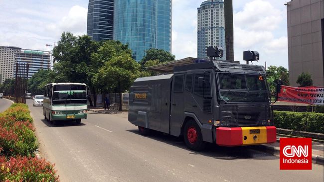 Spesifikasi Water Cannon di Demo Mahasiswa