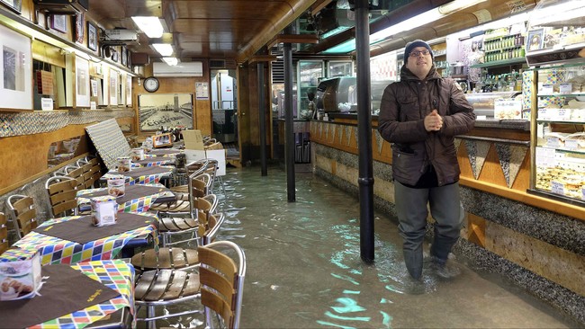 Pekan Ini, Venesia Dilanda Banjir Musiman
