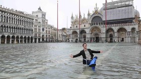 Pekan Ini, Venesia Dilanda Banjir Musiman