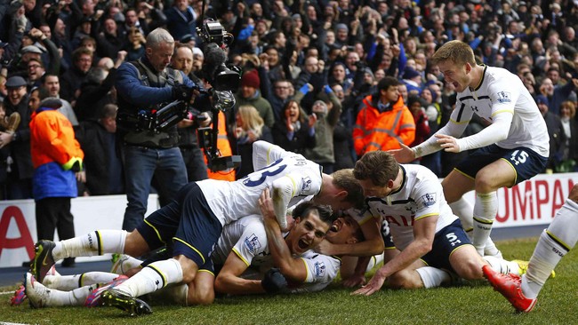 Di Liga Primer Inggris, Tottenham Hotspur adalah tim yang paling sering membalikkan kedudukan dari semula tertinggal menjadi menang.