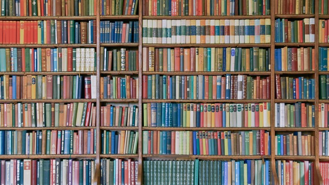 Ilustrasi perpustakaan