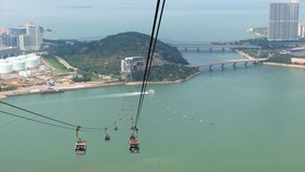 Wisata Udara di Hong Kong Naik Kereta 'Ngong Ping'