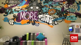 Saat Dinding Hotel Berhiaskan Grafiti Warna-warni nan Cantik