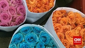 'Merangkai Cinta' di Pasar Bunga Rawa Belong