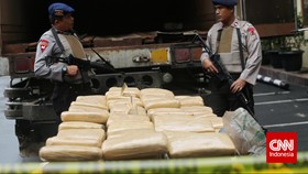 Polisi Kejar Pemilik Ganja 1 Ton Bernisial R